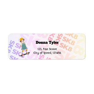 Skater Park Fun Girl Birthday Party