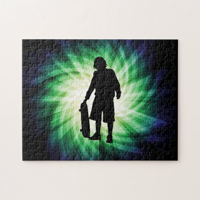 Skater; Skateboard Jigsaw Puzzle (Horizontal)