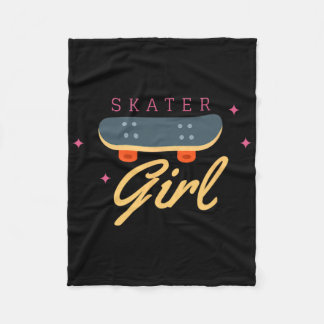 Skater Skateboard Skateboarding For Girl Gift Quot Fleece Blanket
