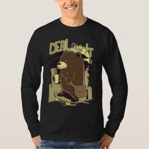 Skater skateboard  vintage deal with it T-Shirt