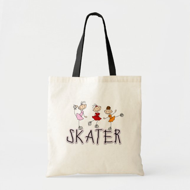 Skater Stick Figures Bag (Front)