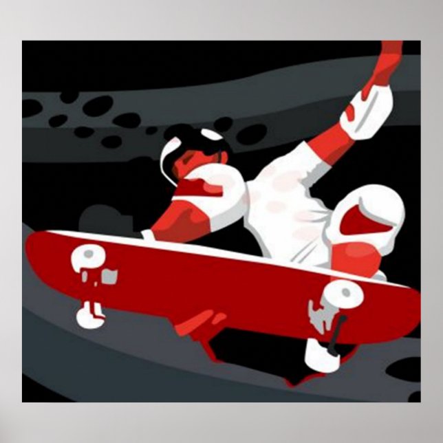Skater Stunts Poster (Front)