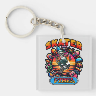 SKATER VIBES! KEY RING