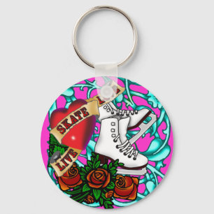 SkaterGirl Keychain