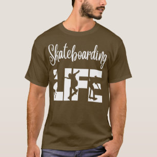 Skaters Having Fun Pro Skateboarding life Gift T-Shirt