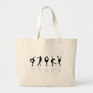 Skaters & Reflections Large Tote Bag