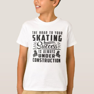 Skates Inline Skating Skating Inliner Gift Idea T-Shirt