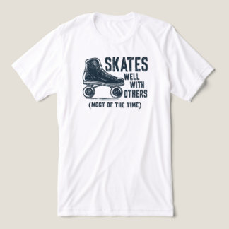 Skates Well With Others…Most of the Time Tri-Blend Shirt