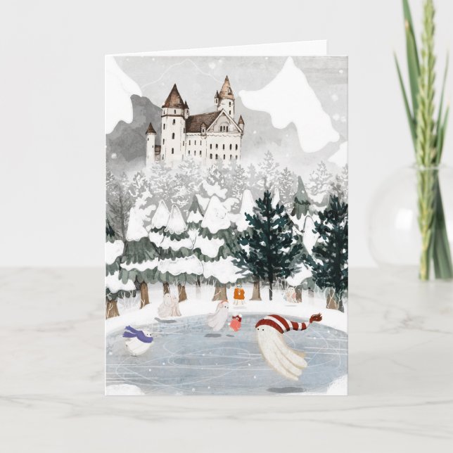 Skating Away Card (Front)
