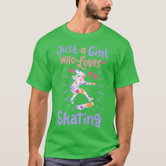 Skating Girl Skater T-Shirt
