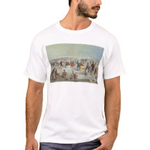 Skating in Central Park, New York