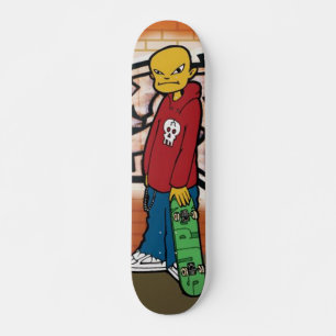 Skating in the Alley - Skateboard
