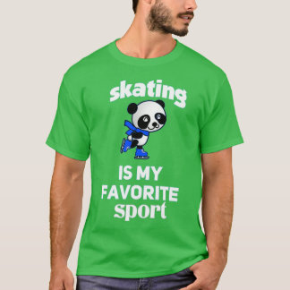 skating is My Favourite Sport Triblend T-Shirt