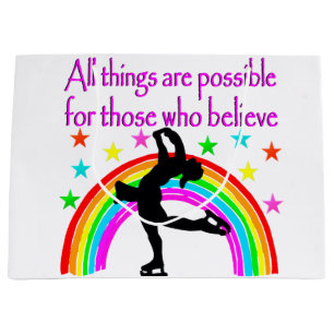 SKATING IS MY LIFE LARGE GIFT BAG