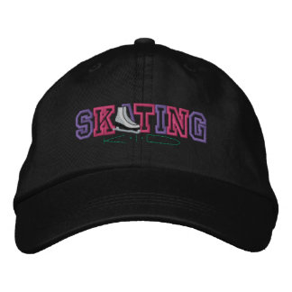 Skating Kid Embroidered Hat