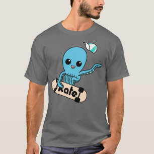 Skating octopus T-Shirt