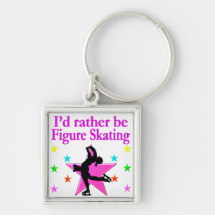 SKATING QUEEN KEY RING