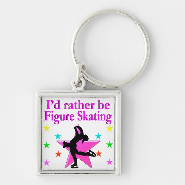 SKATING QUEEN KEY RING (Front)