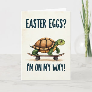 Skating Reptile Fun Day Card