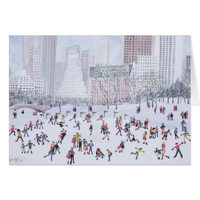 Skating Rink Central Park New York 1994 (Front Horizontal)