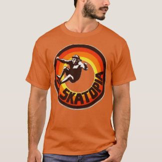 Skatopia retro skateboard design T-Shirt