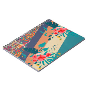 Skaymarts Beautiful Floral Design Multipurpose Notebook