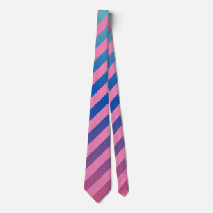 Skaymarts Design Blue Pink Color Neck Tie
