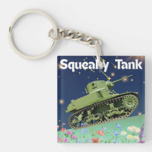 Skeaky Tank Key Ring