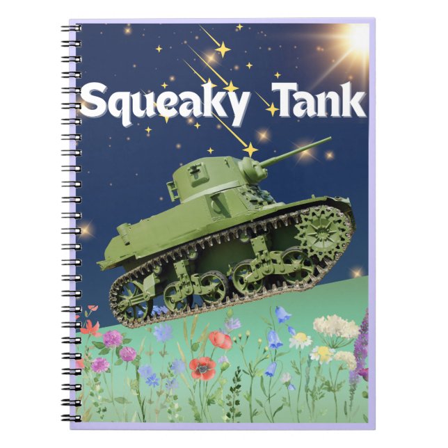 Skeaky Tank Notebook (Front)
