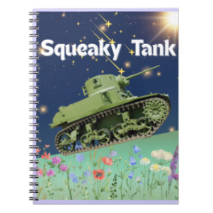 Skeaky Tank Notebook