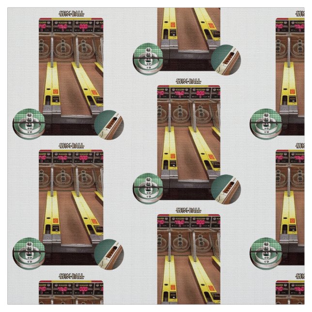 Skee-Ball Fabric (Swatch)