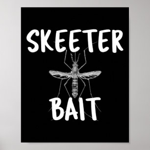 Skeeter Byit Mosquito Insect Bug Poster