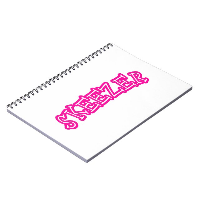 Skeezer Spiral Notebook (Left Side)