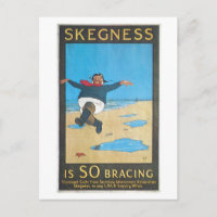 Skegness, England Vintage Travel Poster