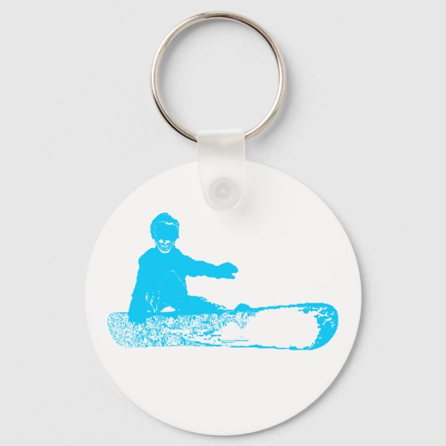 skeleboarder. key ring (Front)
