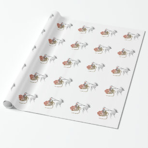 SkeleSanta Wrapping Paper