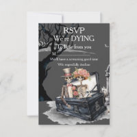 Skeletal Couple Wedding