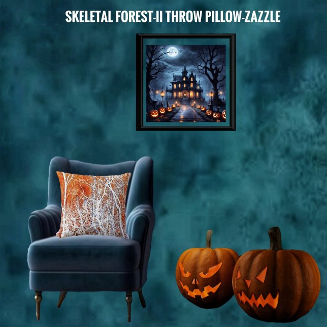 Skeletal Forest-II Cushion (Creator Uploaded)