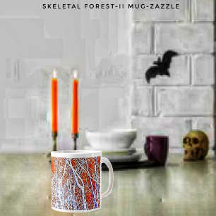 Skeletal Forest-II Large Coffee Mug