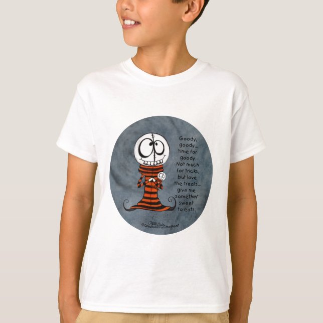 Skeletal Head-Goody Goody T-Shirt (Front)