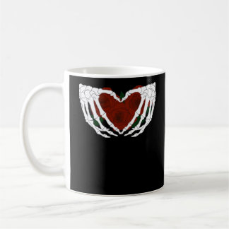 Skeletal Heart Coffee Mug