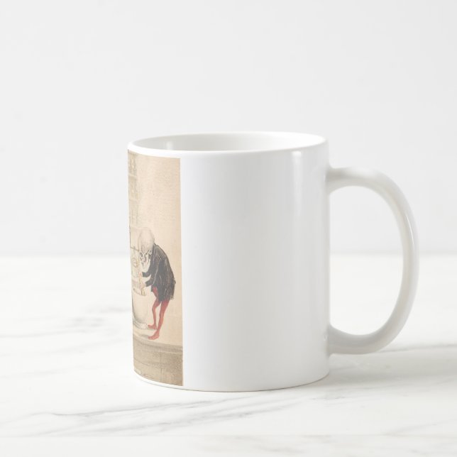 Skeletal Pharmacy Coffee Mug (Right)