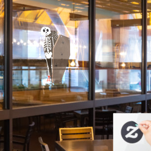 Skeleton and Coffin Halloween Design