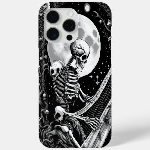 Skeleton and Harp III iPhone 15 Pro Max Case