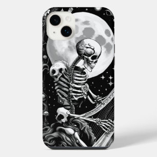 Skeleton and Harp III iPhone 14 Plus Case