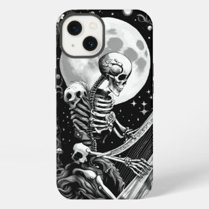 Skeleton and Harp III iPhone 13 Case