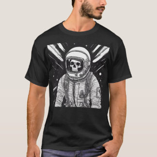 Skeleton Astronaut Costume T-Shirt
