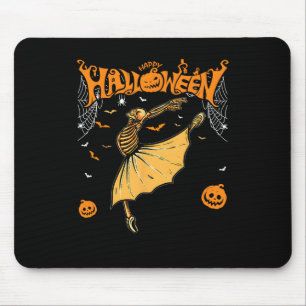 Skeleton Ballerinas Ballet Dance Cute Halloween Co Mouse Pad