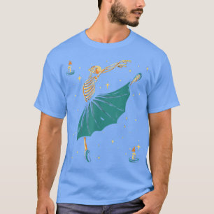 Skeleton Ballerinas Ballet Dance Cute Halloween Co T-Shirt