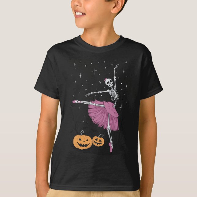 Skeleton Ballet 4  T-Shirt (Front)